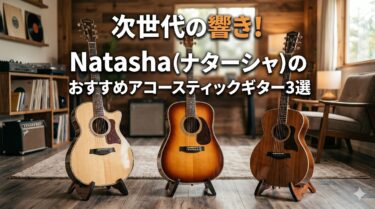 次世代の響き！Natasha（ナターシャ）のおすすめアコースティックギター3選
